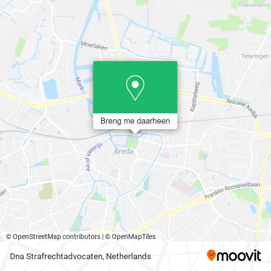 Dna Strafrechtadvocaten kaart