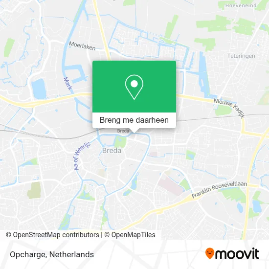 Opcharge kaart
