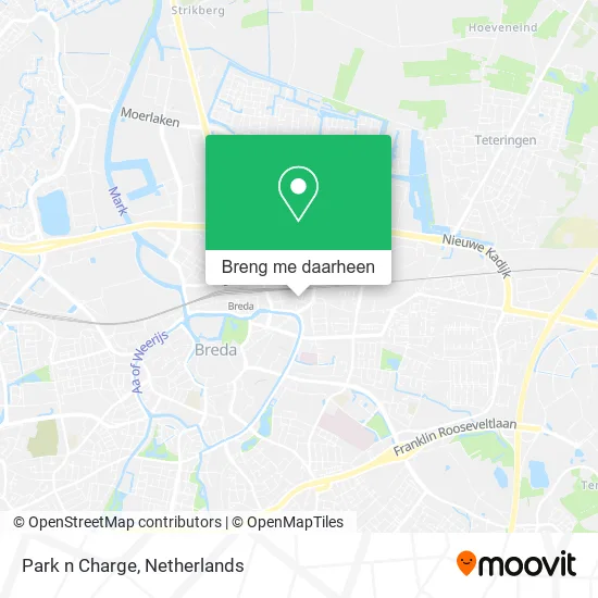 Park n Charge kaart
