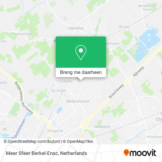 Meer Sfeer Berkel-Ensc kaart