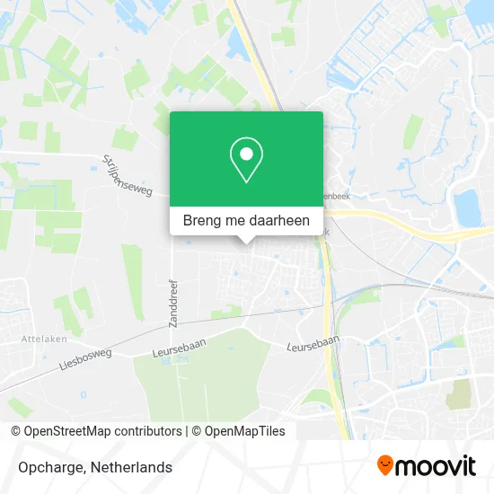Opcharge kaart