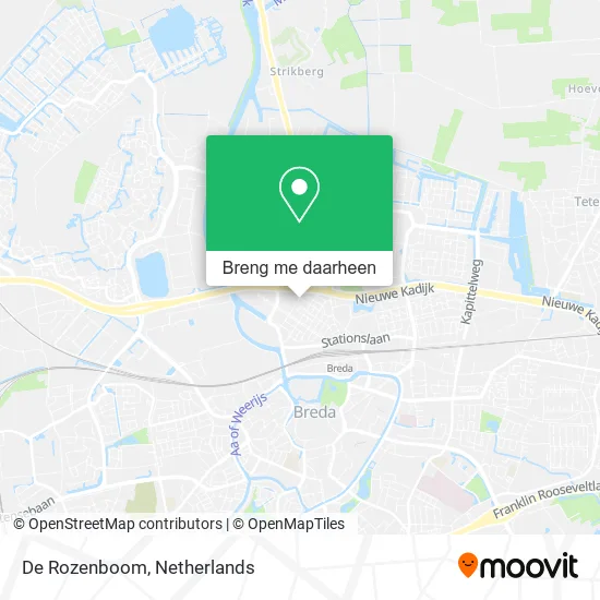 De Rozenboom kaart