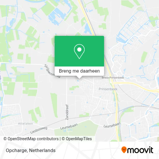 Opcharge kaart