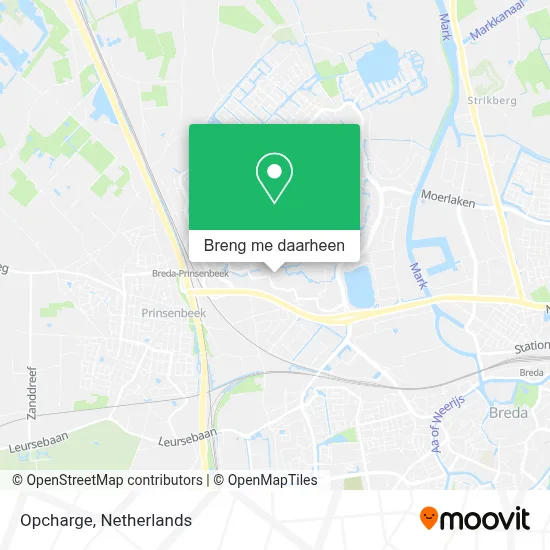 Opcharge kaart