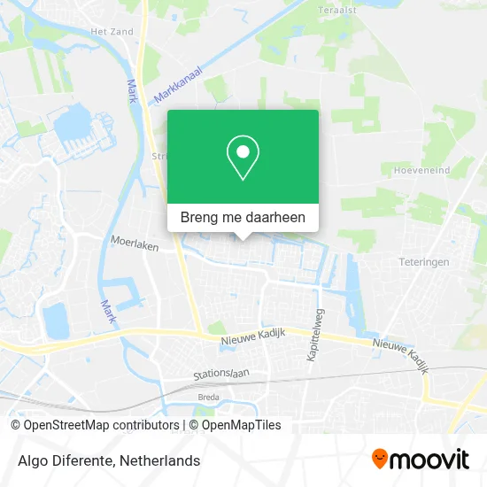 Algo Diferente kaart