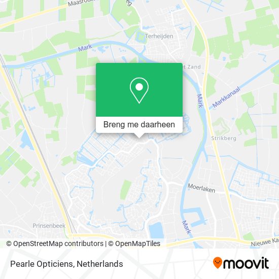 Pearle Opticiens kaart