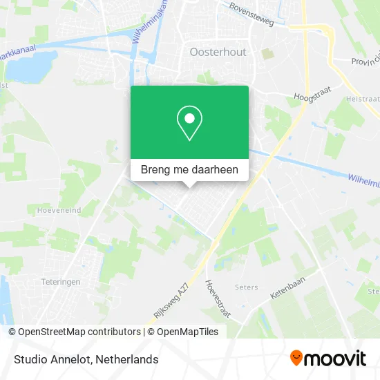 Studio Annelot kaart