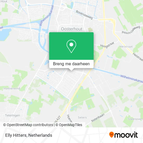 Elly Hitters kaart
