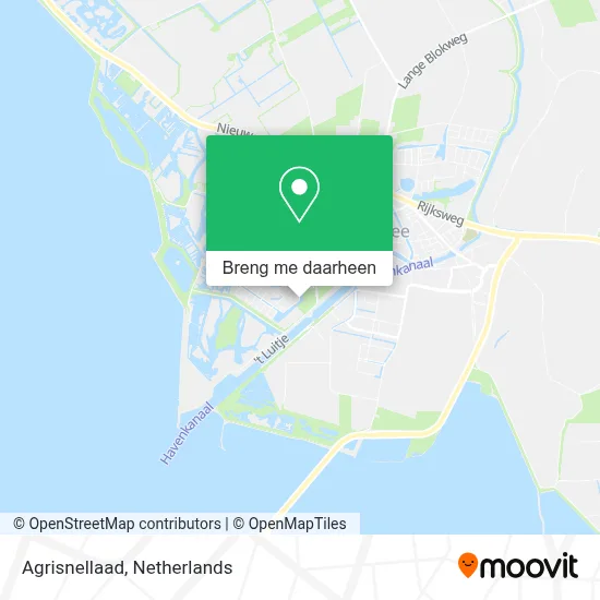 Agrisnellaad kaart