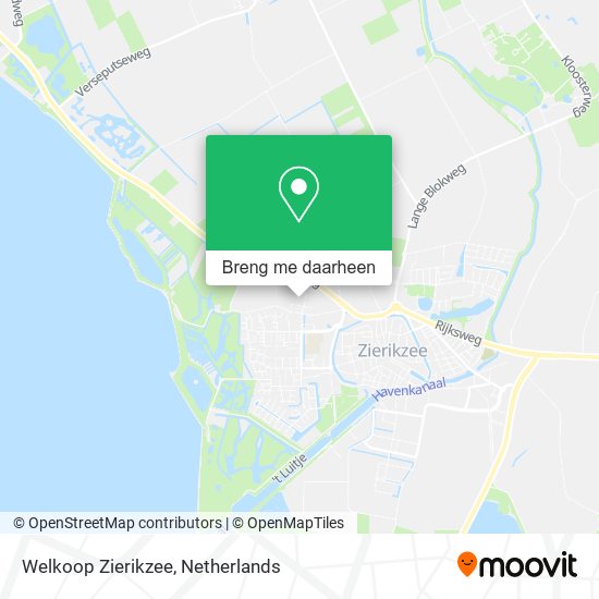 Welkoop Zierikzee kaart