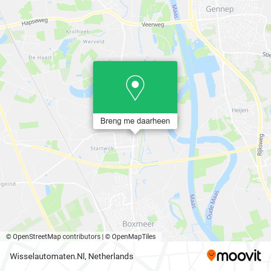 Wisselautomaten.Nl kaart