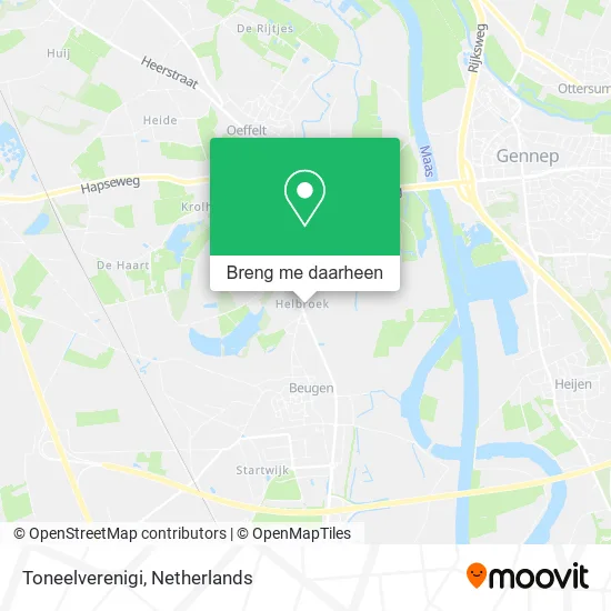 Toneelverenigi kaart