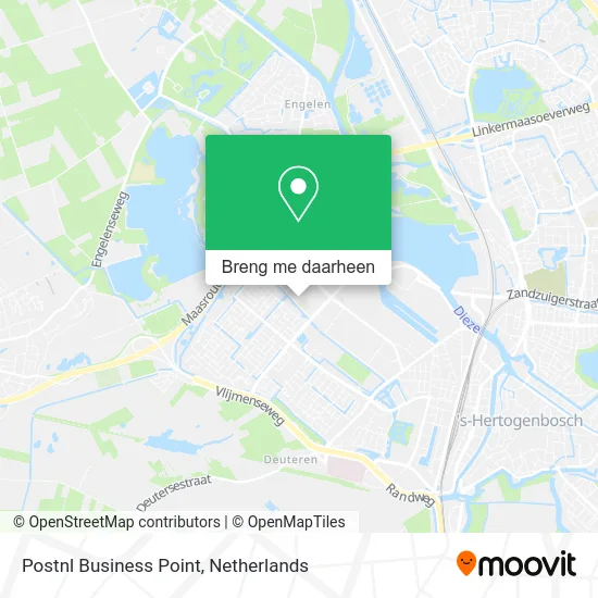 Postnl Business Point kaart