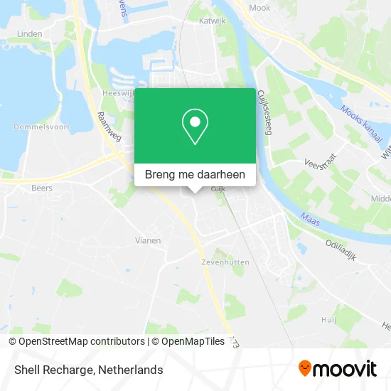 Shell Recharge kaart