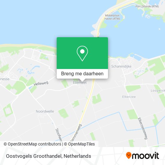 Oostvogels Groothandel kaart