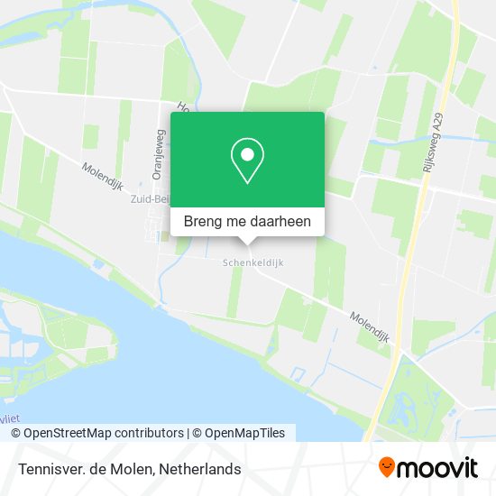 Tennisver. de Molen kaart