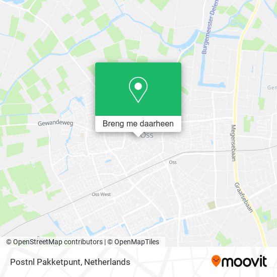 Postnl Pakketpunt kaart