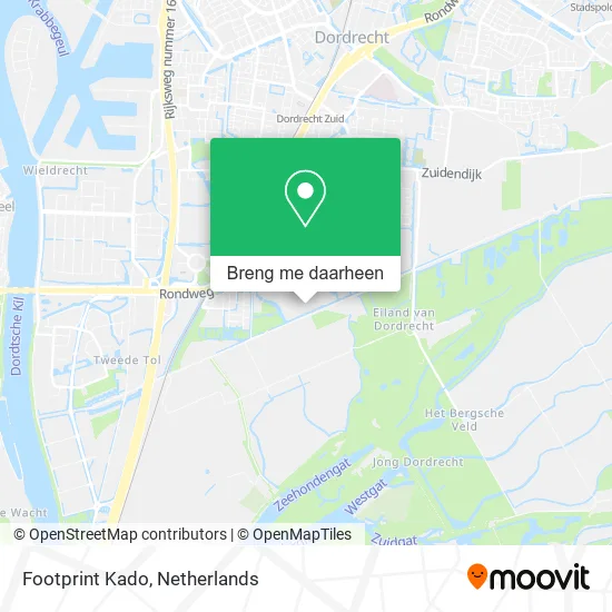 Footprint Kado kaart