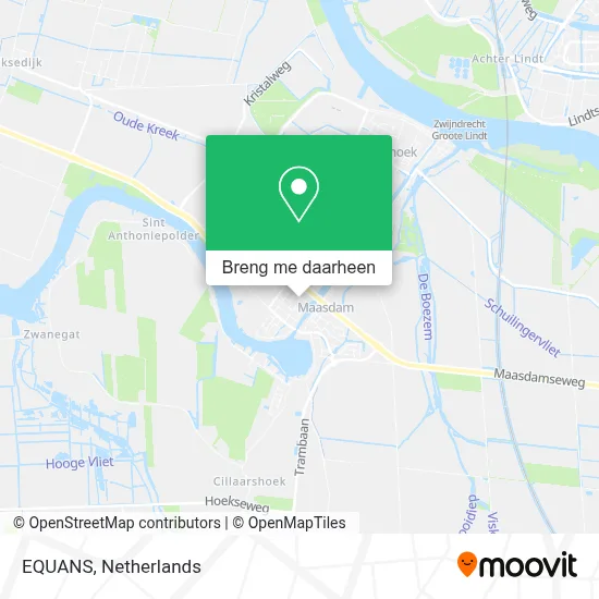 EQUANS kaart