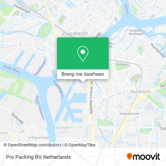 Pro Packing BV kaart