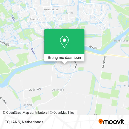 EQUANS kaart