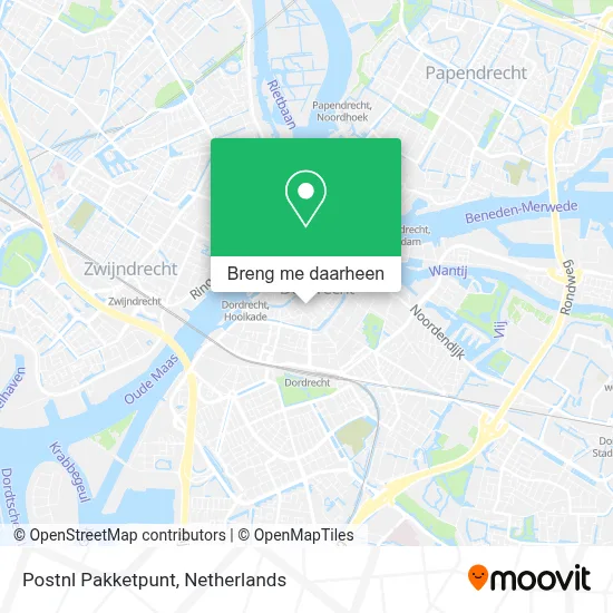 Postnl Pakketpunt kaart