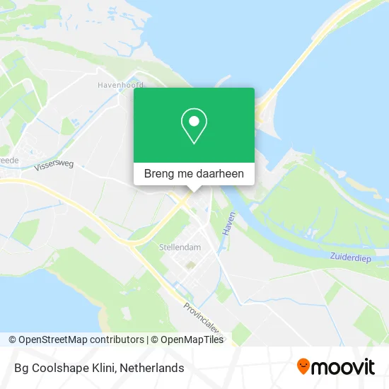 Bg Coolshape Klini kaart