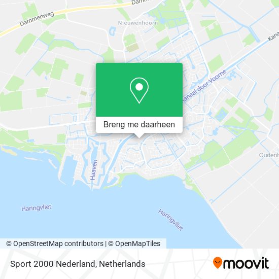 Sport 2000 Nederland kaart