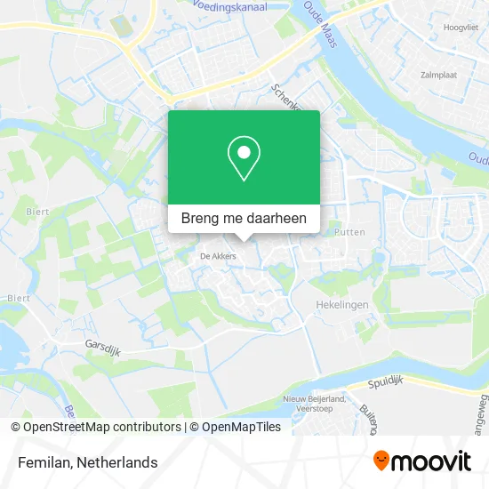 Femilan kaart
