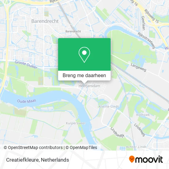 Creatiefkleure kaart