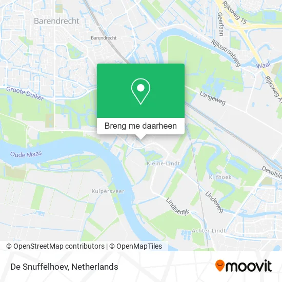 De Snuffelhoev kaart