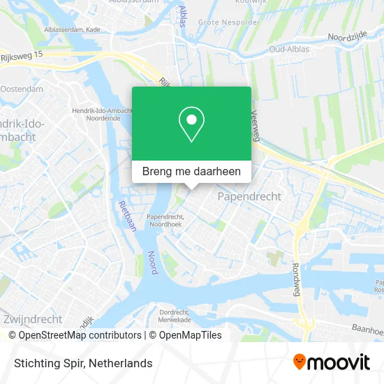 Stichting Spir kaart