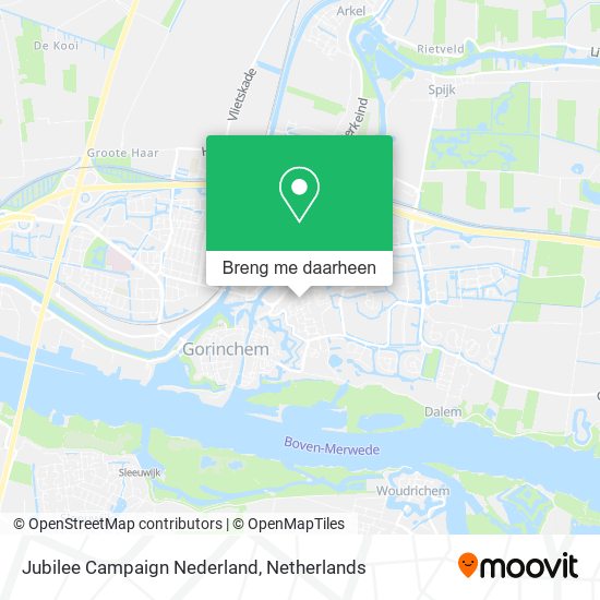 Jubilee Campaign Nederland kaart