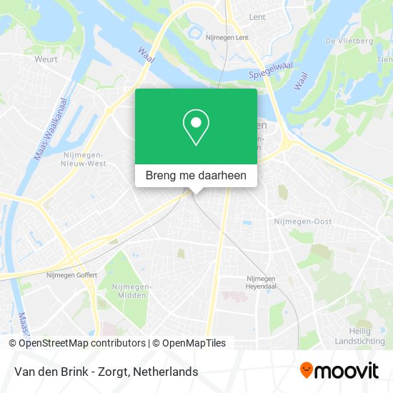 Van den Brink - Zorgt kaart