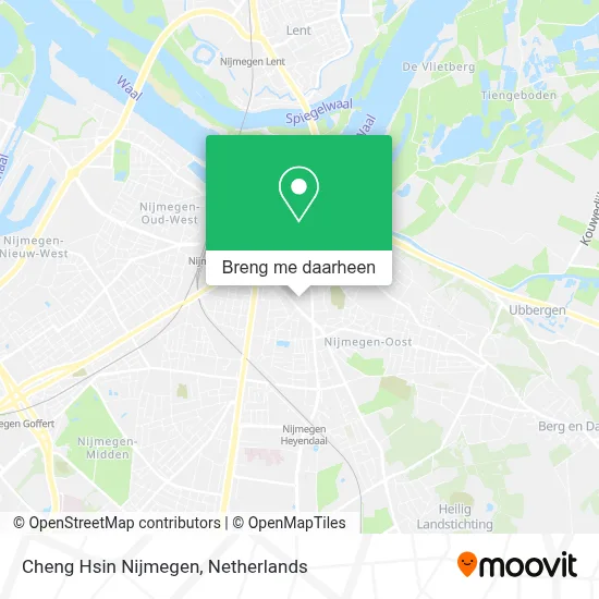 Cheng Hsin Nijmegen kaart