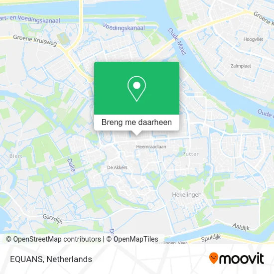 EQUANS kaart