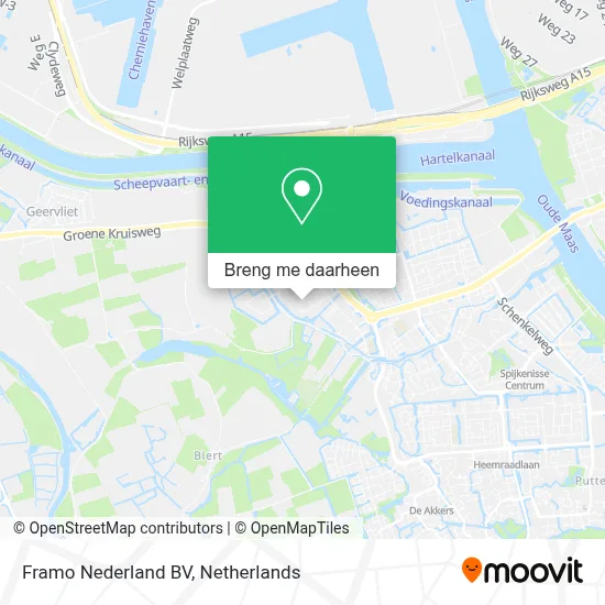 Framo Nederland BV kaart