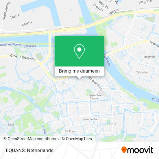 EQUANS kaart