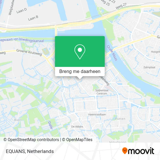 EQUANS kaart