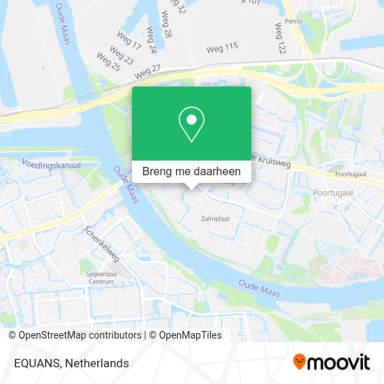 EQUANS kaart