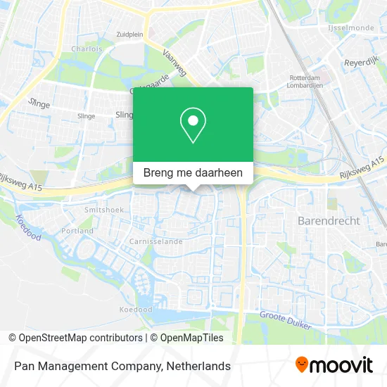 Pan Management Company kaart