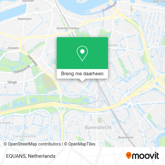 EQUANS kaart