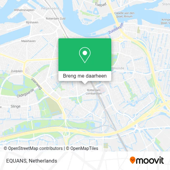 EQUANS kaart