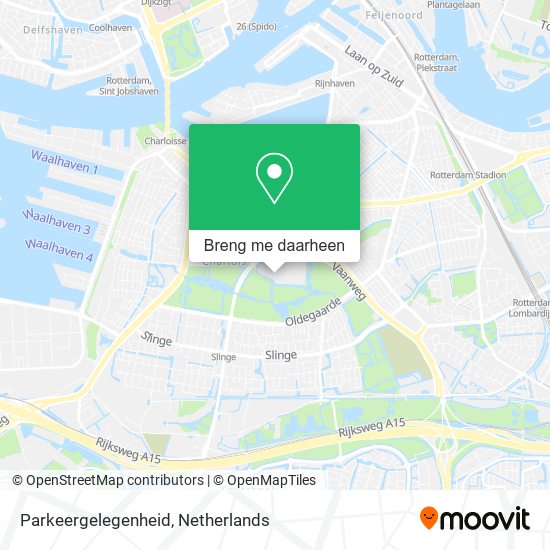 Parkeergelegenheid kaart