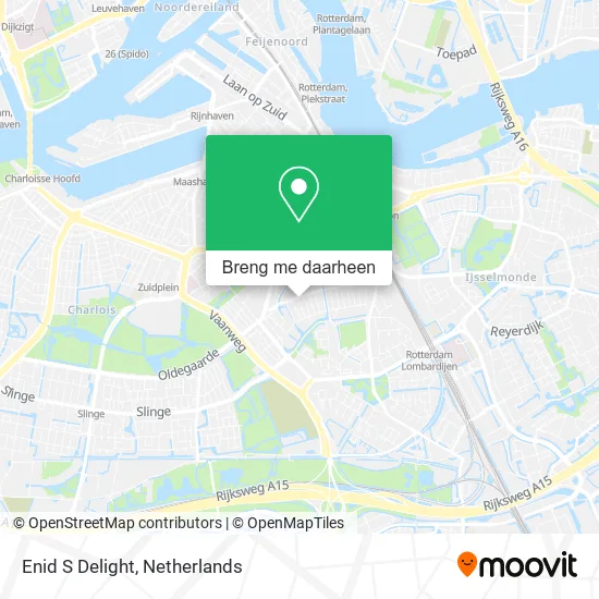 Enid S Delight kaart