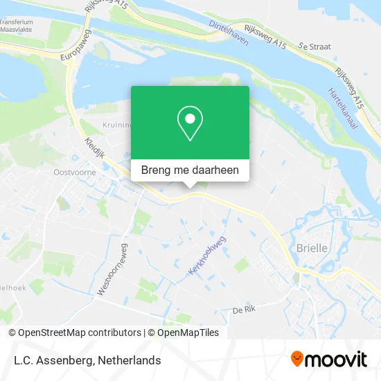 L.C. Assenberg kaart