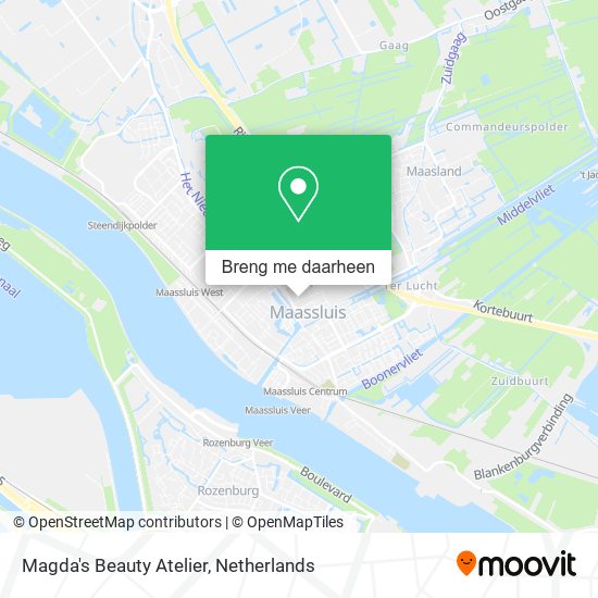 Magda's Beauty Atelier kaart