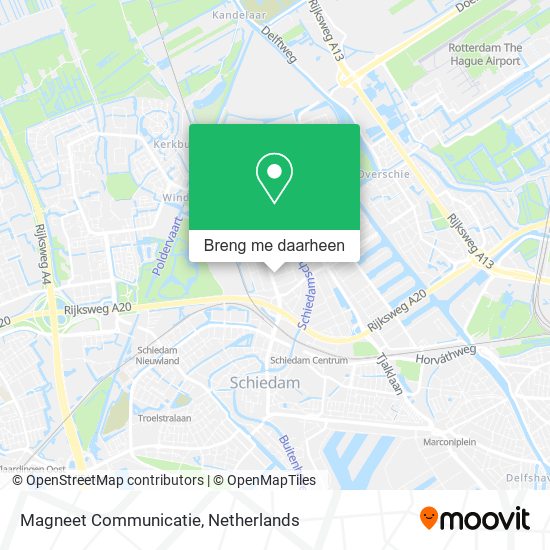 Magneet Communicatie kaart