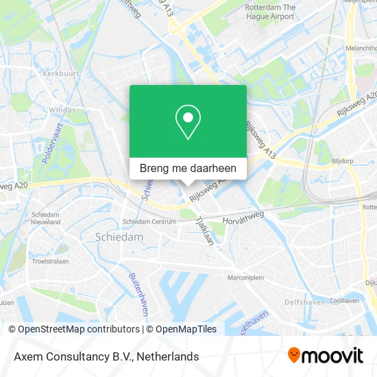 Axem Consultancy B.V. kaart