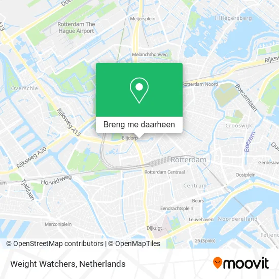 Weight Watchers kaart